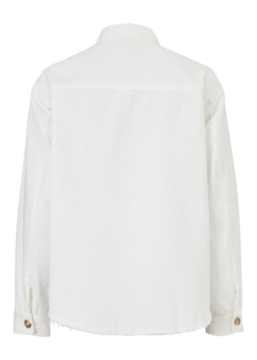 Catalina shirt - Off White Blouses100_54949_OFFWHITE_XS5711592988182- Butler Loftet