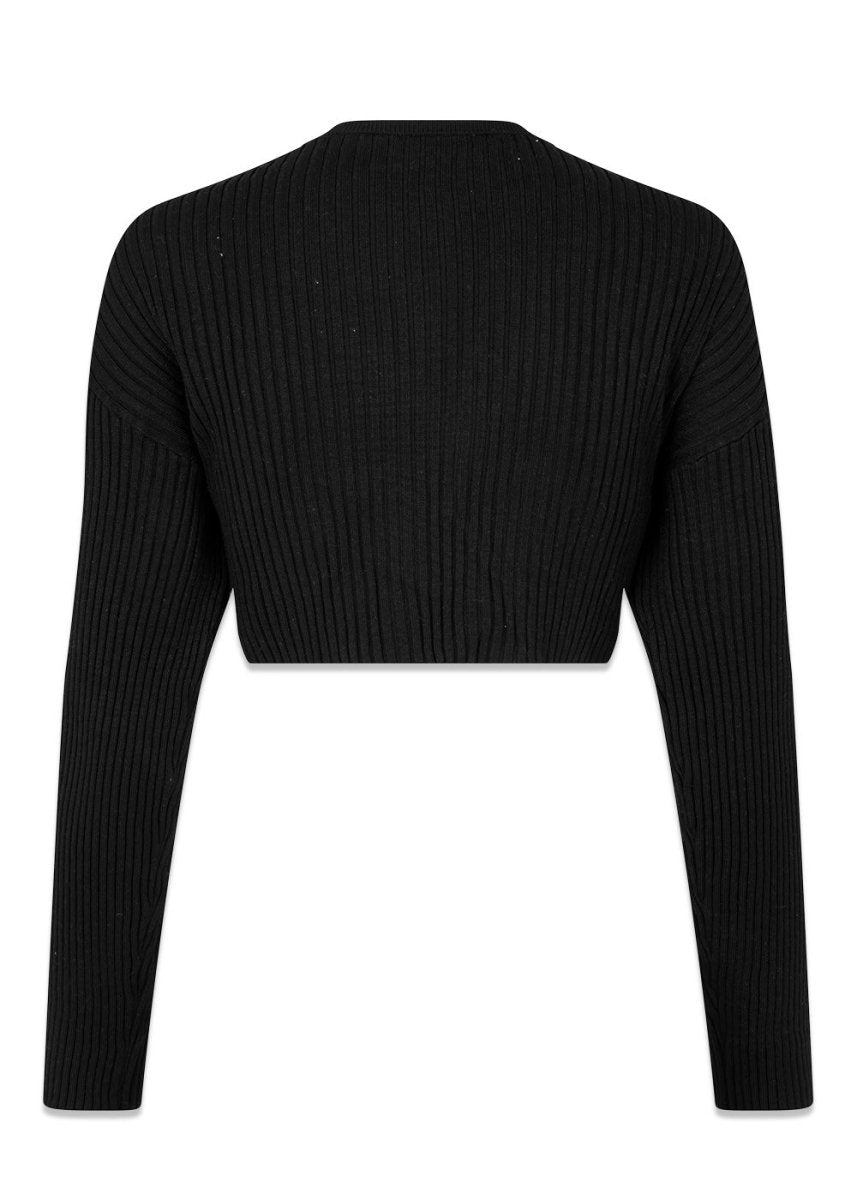 CateMD cardigan - Black Knitwear100_56950_Black_XS5714980210476- Butler Loftet