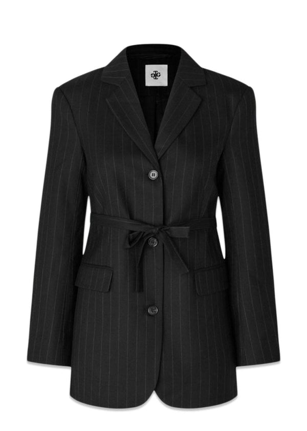 The Garments Chicago Blazer - Black Pinstripe. Køb jakkesæt women her.