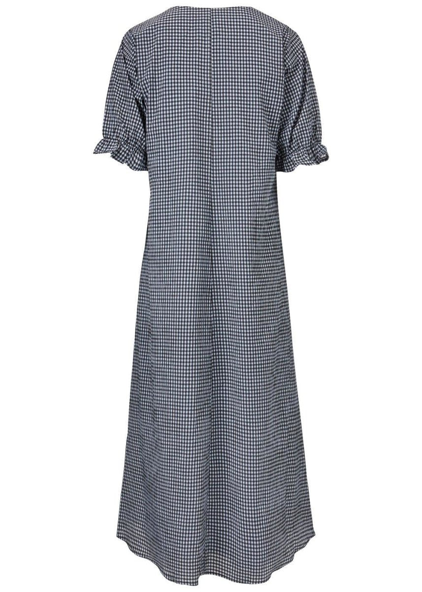 Clementine check dress - Blue Black Check Dress100_55792_BLUEBLACKCHECK_XS5714980065533- Butler Loftet