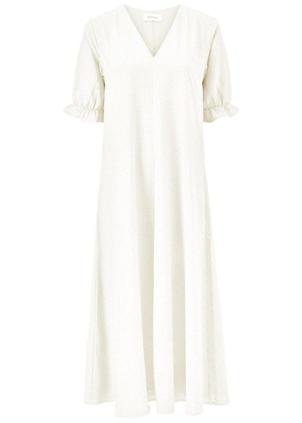 Modströms Clementine dress - Off White. Køb kjoler her.