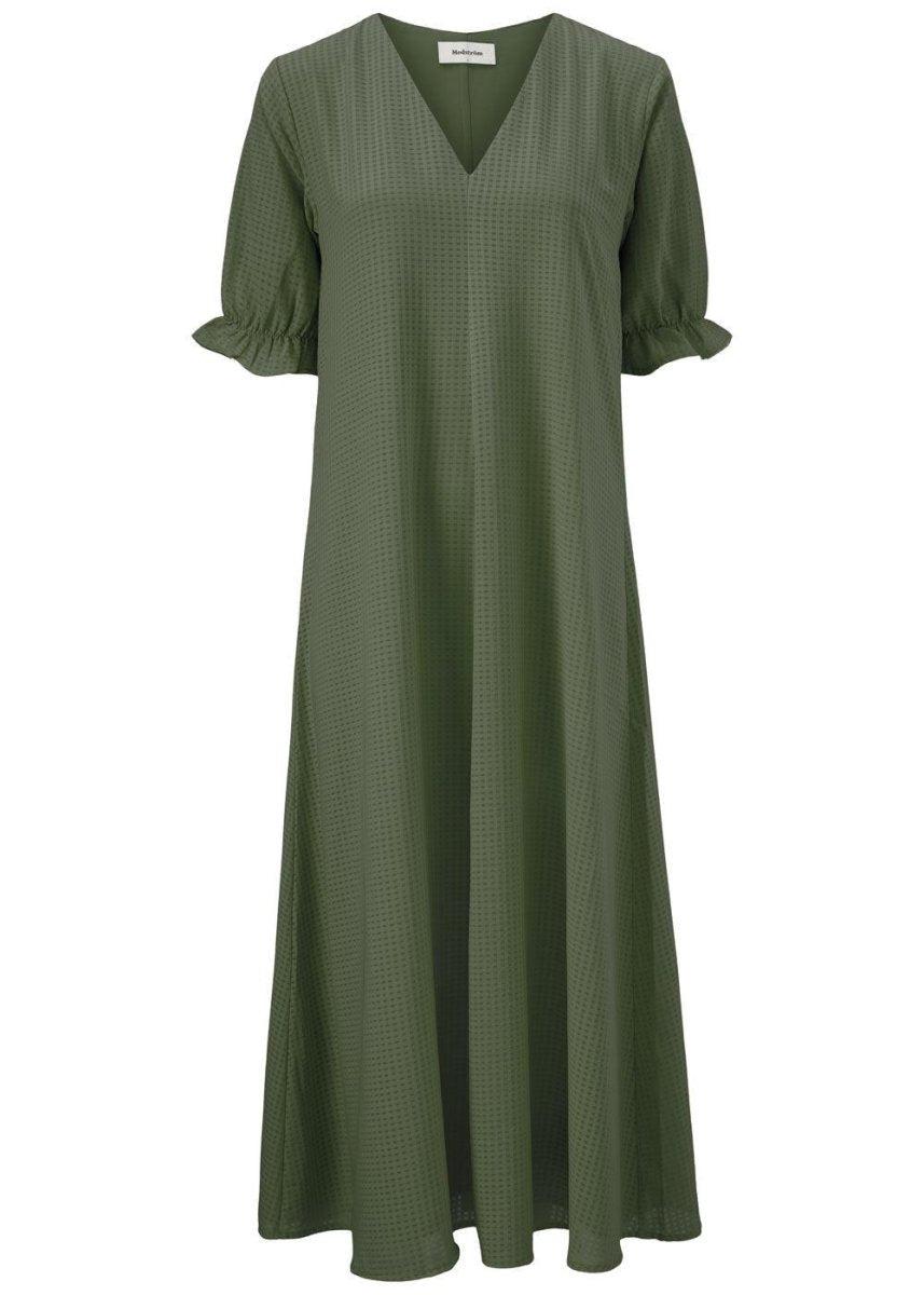 Modströms Clementine dress - Sea Green. Køb kjoler her.