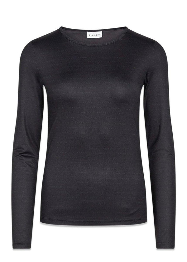 BLANCHE's Comfy  Longsleeve - Black. Køb t-shirts her.