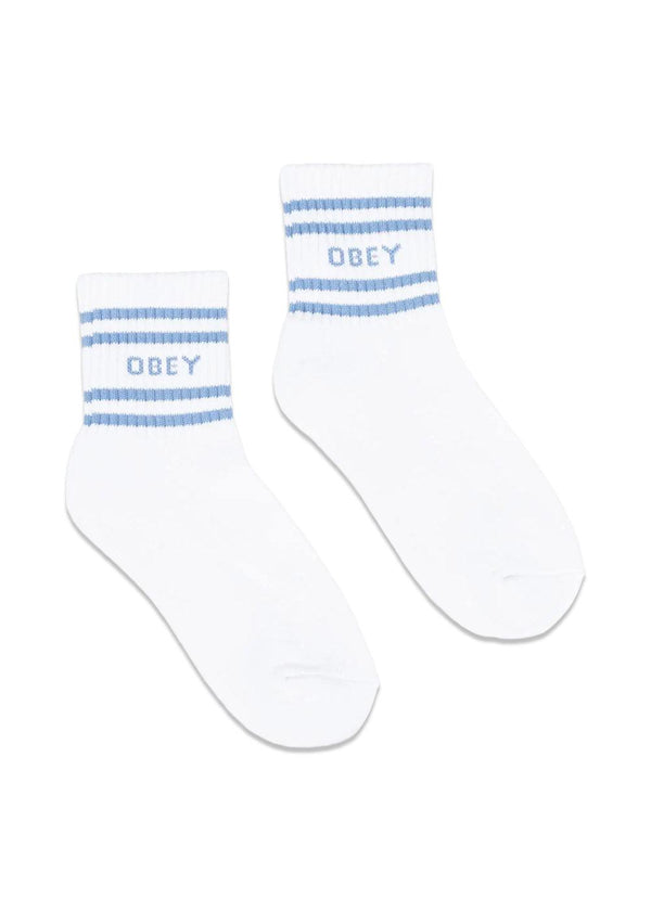 OBEY's Coop Sock - White/Digital Lavender. Køb socks/stockings her.