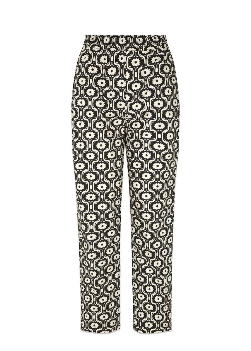 Modströms CoraMD print pants - Seventies Fleur. Køb bukser her.