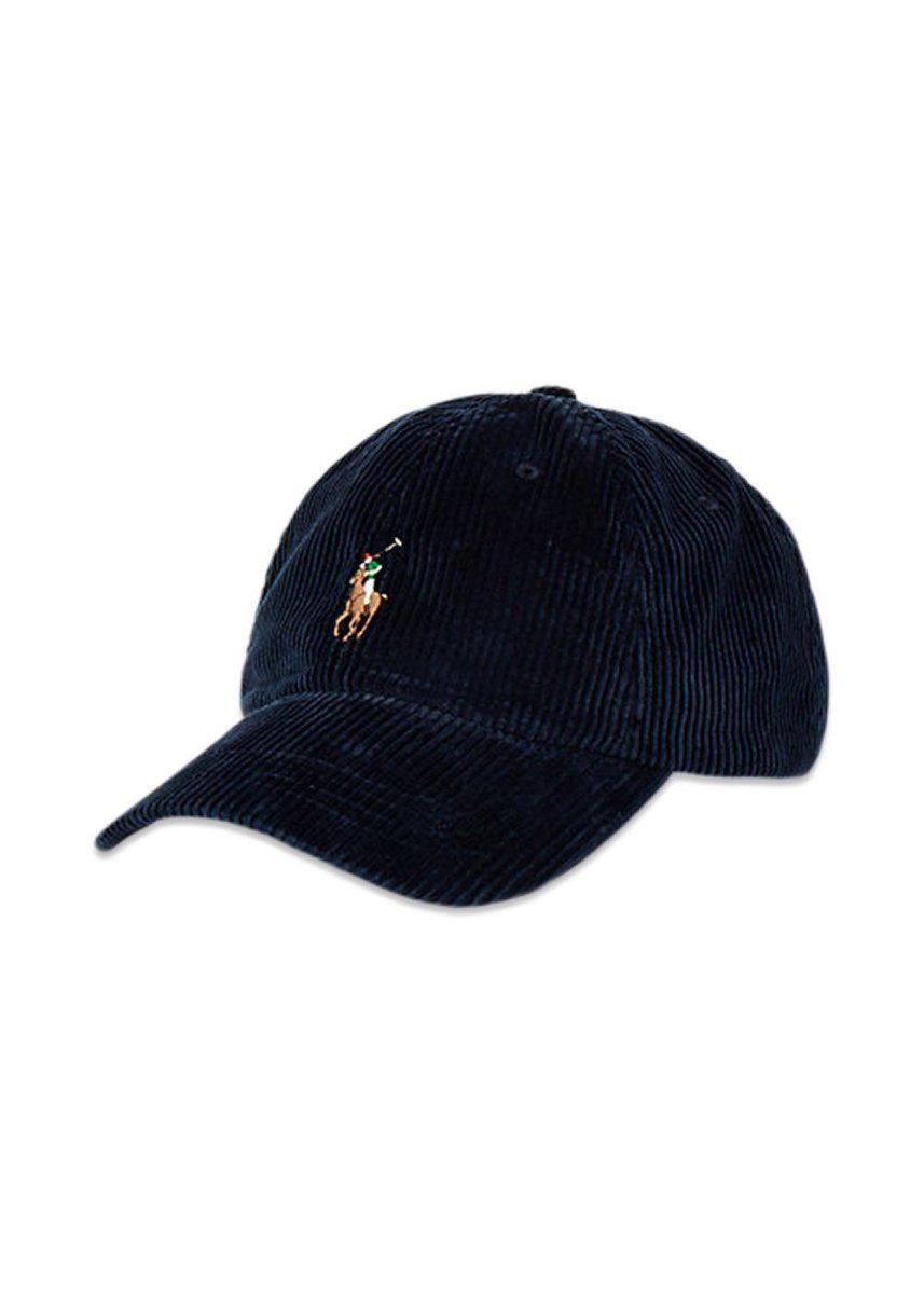 Ralph Laurens Cordurou Classic Sport Cap - Blue. Køb caps her.