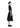 Cotton linen puff dress - Black Dress842_WL2223217_BLACK_XXS888209462313- Butler Loftet