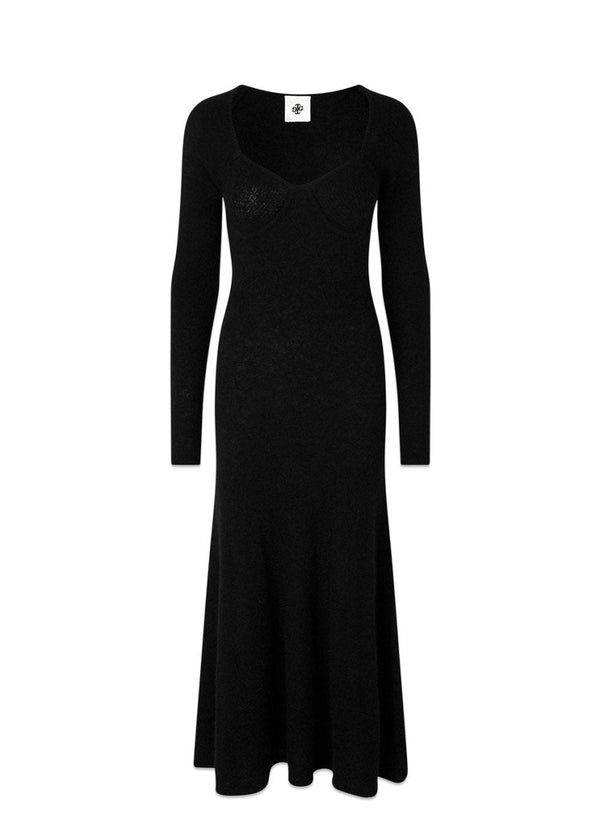 The Garments Courchevel Dress - Black. Køb kjoler her.