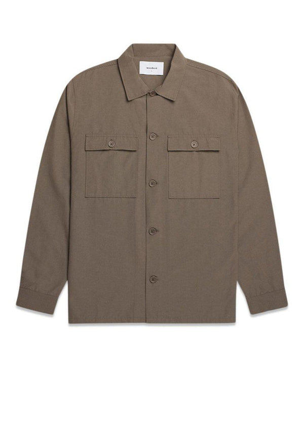 Woodbirds Craix Forest Shirt - Antra Grey. Køb shirts her.