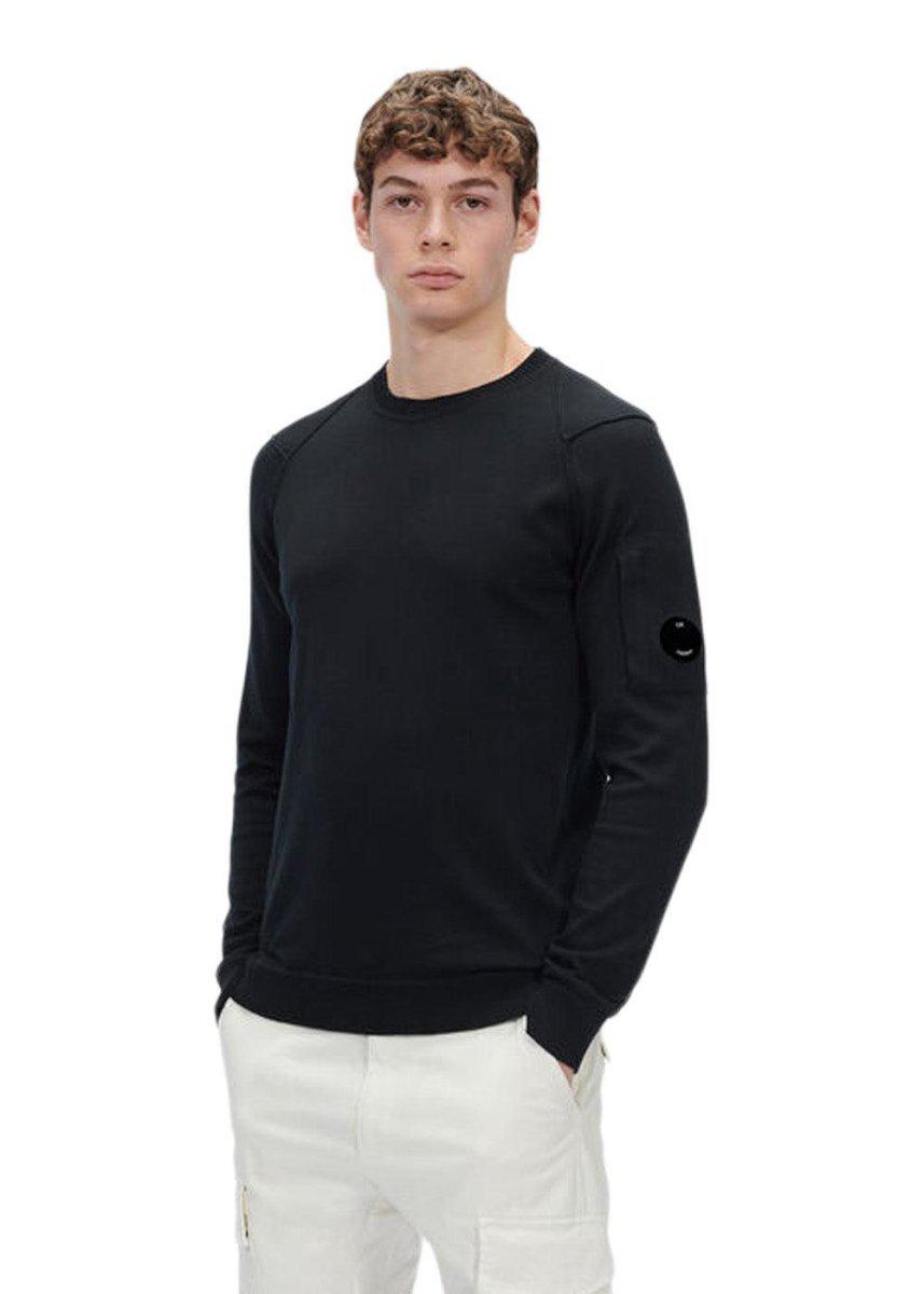 Crew Neck - Black Knitwear826_12CMKN129A4037A_BLACK_447615044655043- Butler Loftet