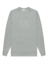C.P. Companys Crew Neck - Logo - Grey. Køb sweatshirts her.