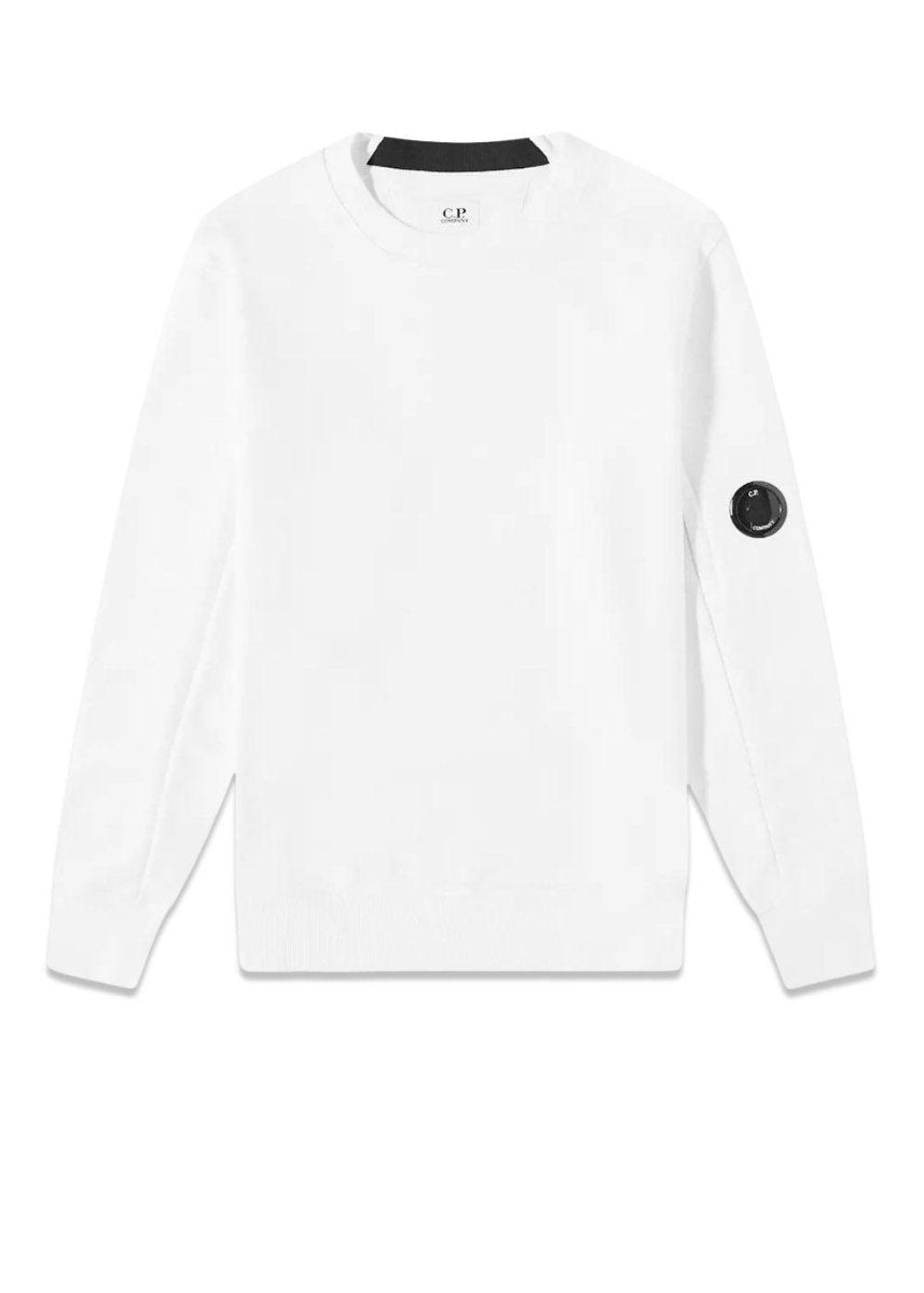 C.P. Companys Crew Neck - Milk. Køb sweatshirts her.