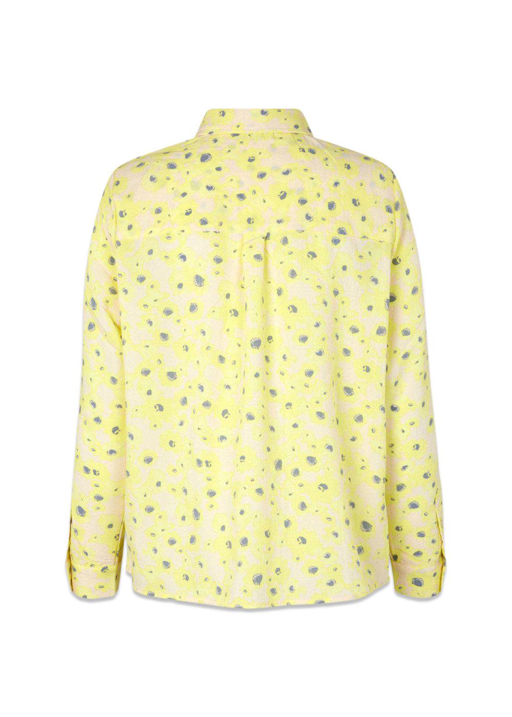 CupidMD print shirt - Aqua Yellow Flower