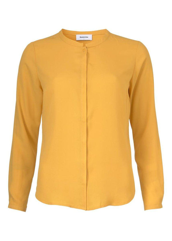 Modströms Cyler shirt - Golden Spice. Køb blouses her.