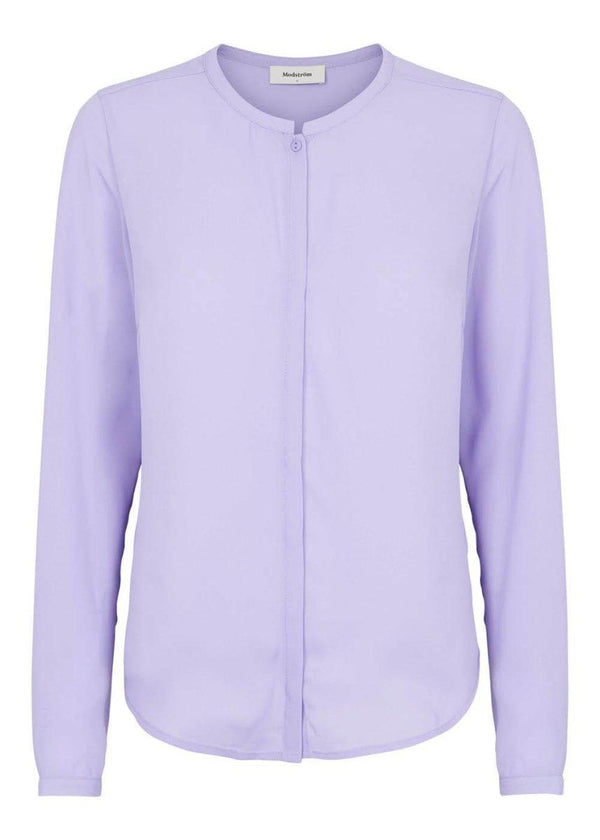 Modströms Cyler shirt - Lavender. Køb blouses her.