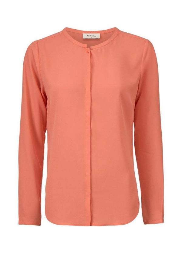 Modströms Cyler shirt - Shell Pink. Køb blouses her.