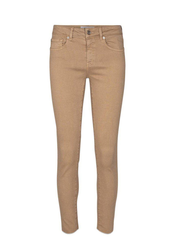 Ivy Copenhagens Daria jeans vintage color - Khaki. Køb jeans her.