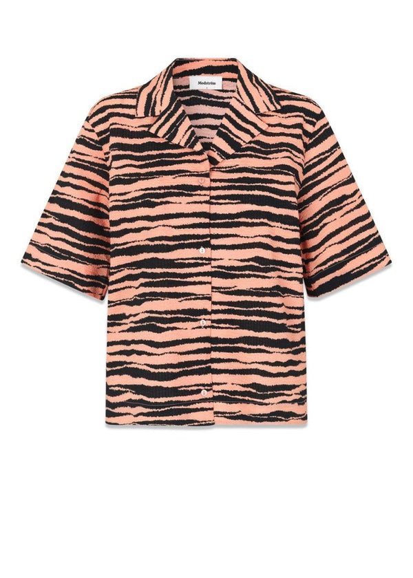 Modströms DasiaMD print shirt - Tiger Peach. Køb shirts her.