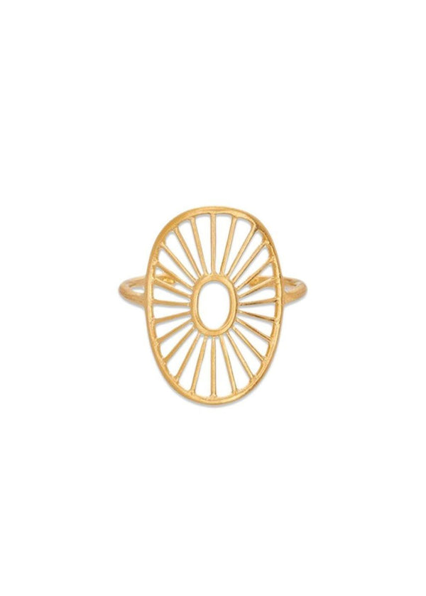 Pernille Corydons Daylight Ring Adjustable - Guld. Køb ringe her.
