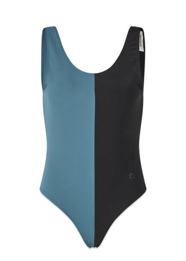 Modströms DeclanMD swimsuit - Stormy Sea Black. Køb toppe her.