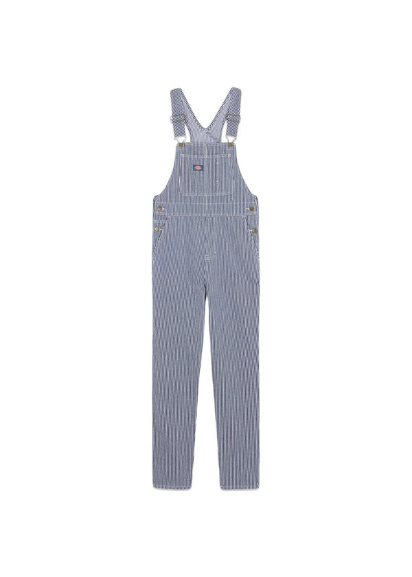 Dickies' Denim Classic Hickory Stripe Overall - Hickory Stripe. Køb bukser her.