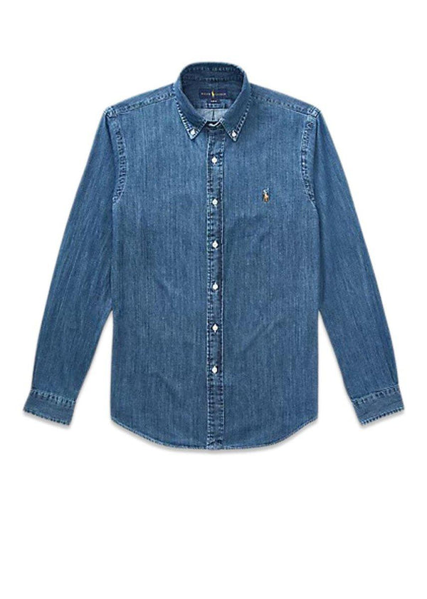 Ralph Laurens Denim Slim Fit Shirt - Denim. Køb shirts her.