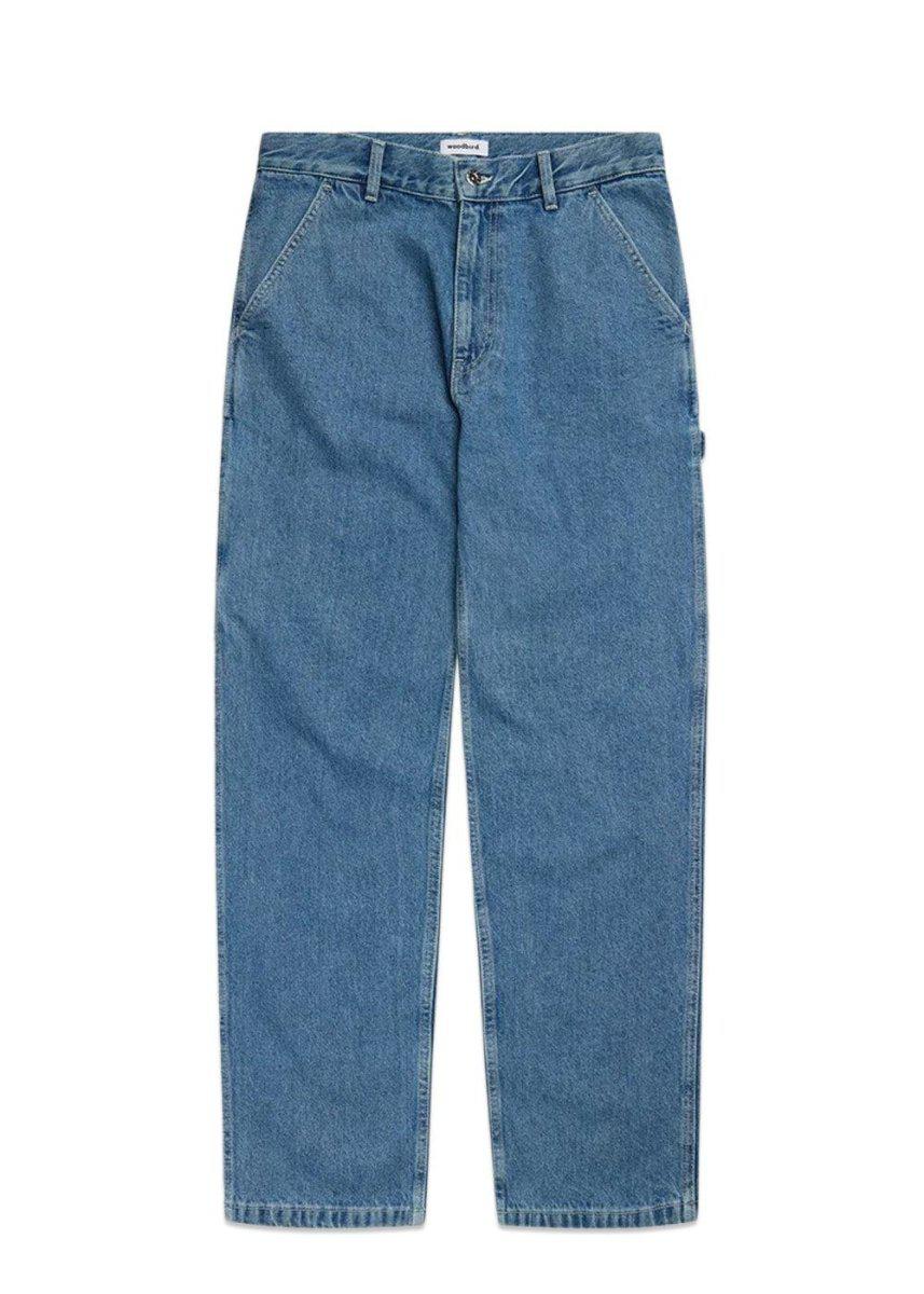 Woodbirds Dizzon Craft Jeans - Stone Blue. Køb jeans her.