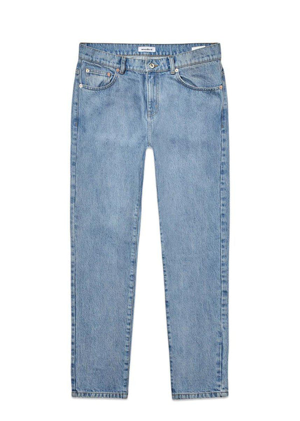 Woodbirds Doc Stein Jeans - Stone. Køb jeans her.