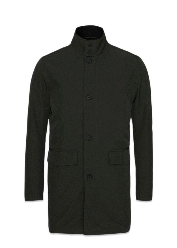 Oscar Jacobsons Dorrance Coat - Zante Green. Køb overtøj her.