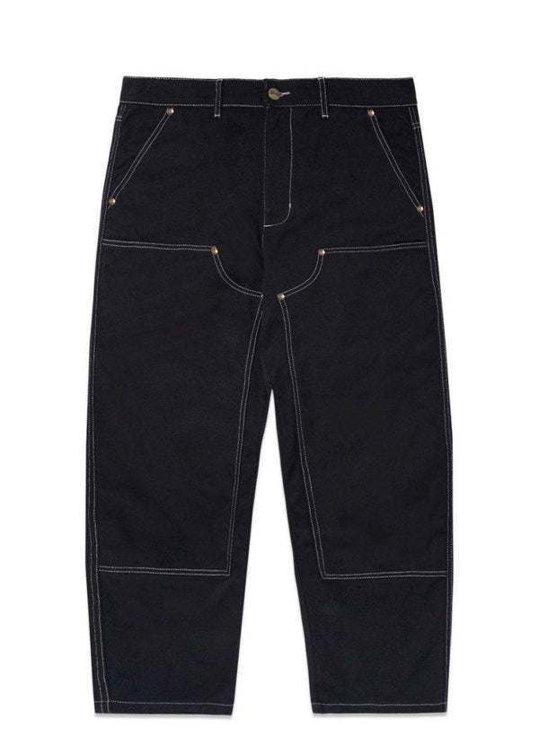 Butter Goods' Double Knee Pants - Black. Køb jeans her.