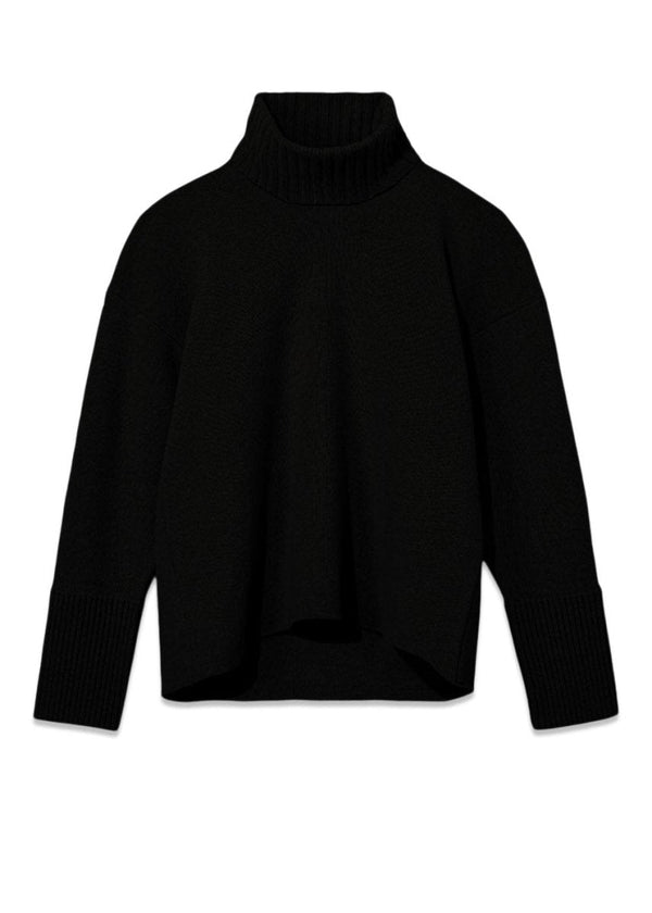 Proenza Schoulers Doubleface Cashmere Oversized - Black. Køb strik her.