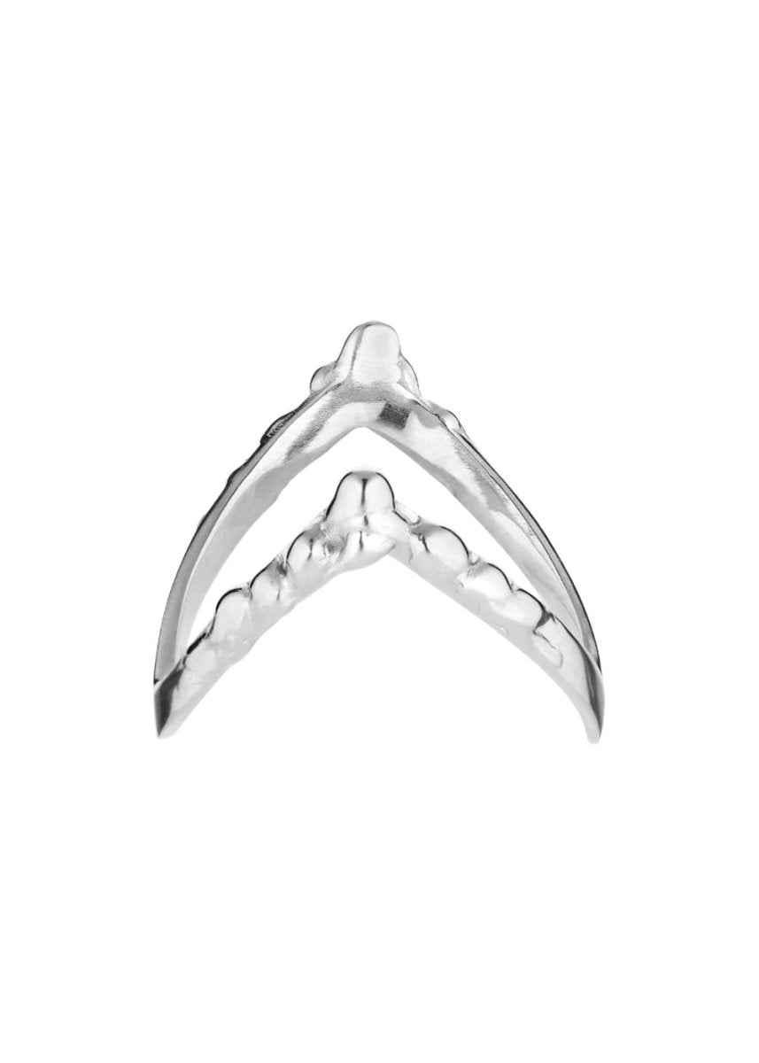 Drippy V-Ring - Silver Jewellery759_DVR-AW22-S_Silver_465715180147623- Butler Loftet