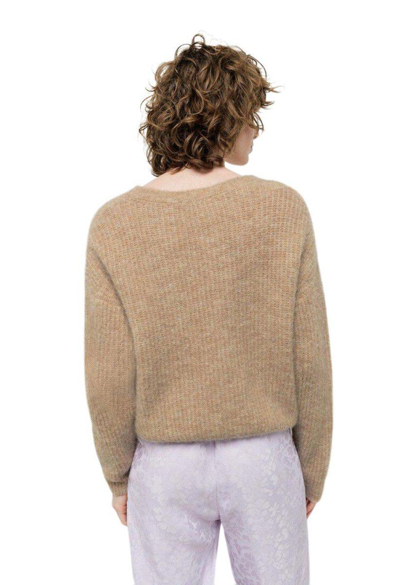 EAST - Beige Melange Knitwear520_EAST18FH22_BEIGEMELANGE_S3608290756590- Butler Loftet