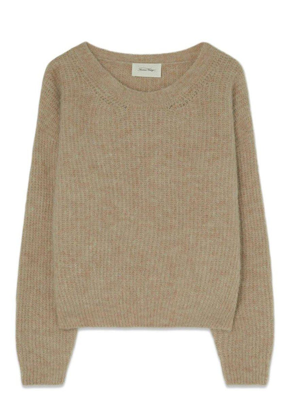 American Vintages EAST - Beige Melange. Køb strik her.