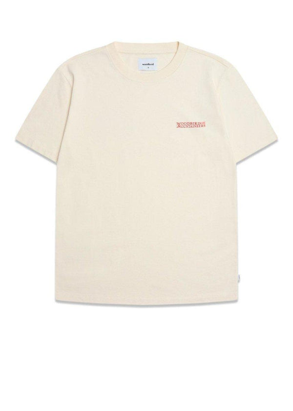 Woodbirds Earl Earth Tee - Off White. Køb t-shirts her.