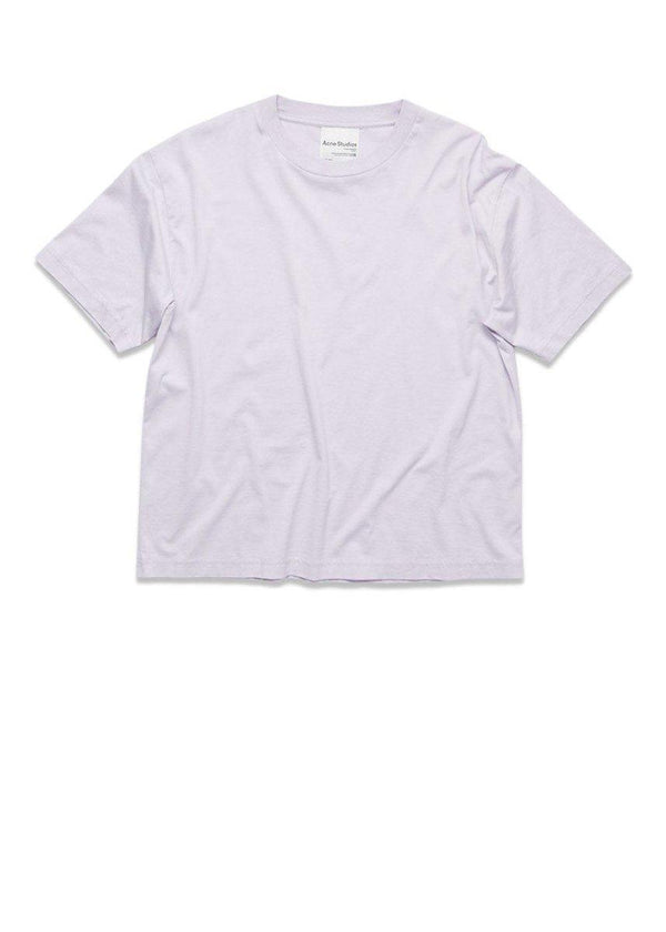 Acne Studios' Edie Pink Label - Lavender Purple. Køb t-shirts her.