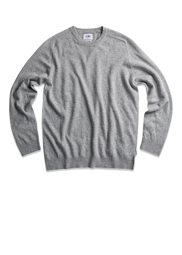 Nn. 07s Edward 6333 - Light Grey  Melange. Køb strik her.