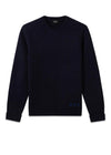 A.P.C's Edward Pullover - Navy. Køb strik her.