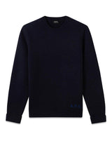 A.P.C's Edward Pullover - Navy. Køb strik her.