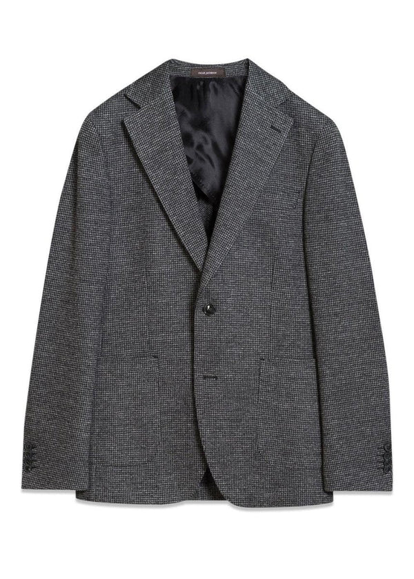 Oscar Jacobsons Egel Patch Blazer 52 54 - Grey. Køb blazers her.