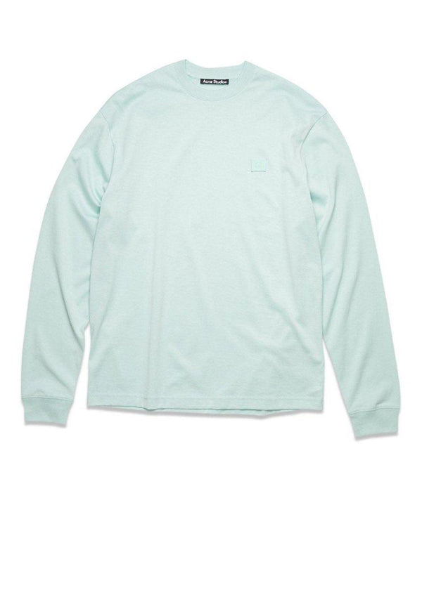 Acne Studios' Eisen Face - Spearmint Green. Køb t-shirts her.