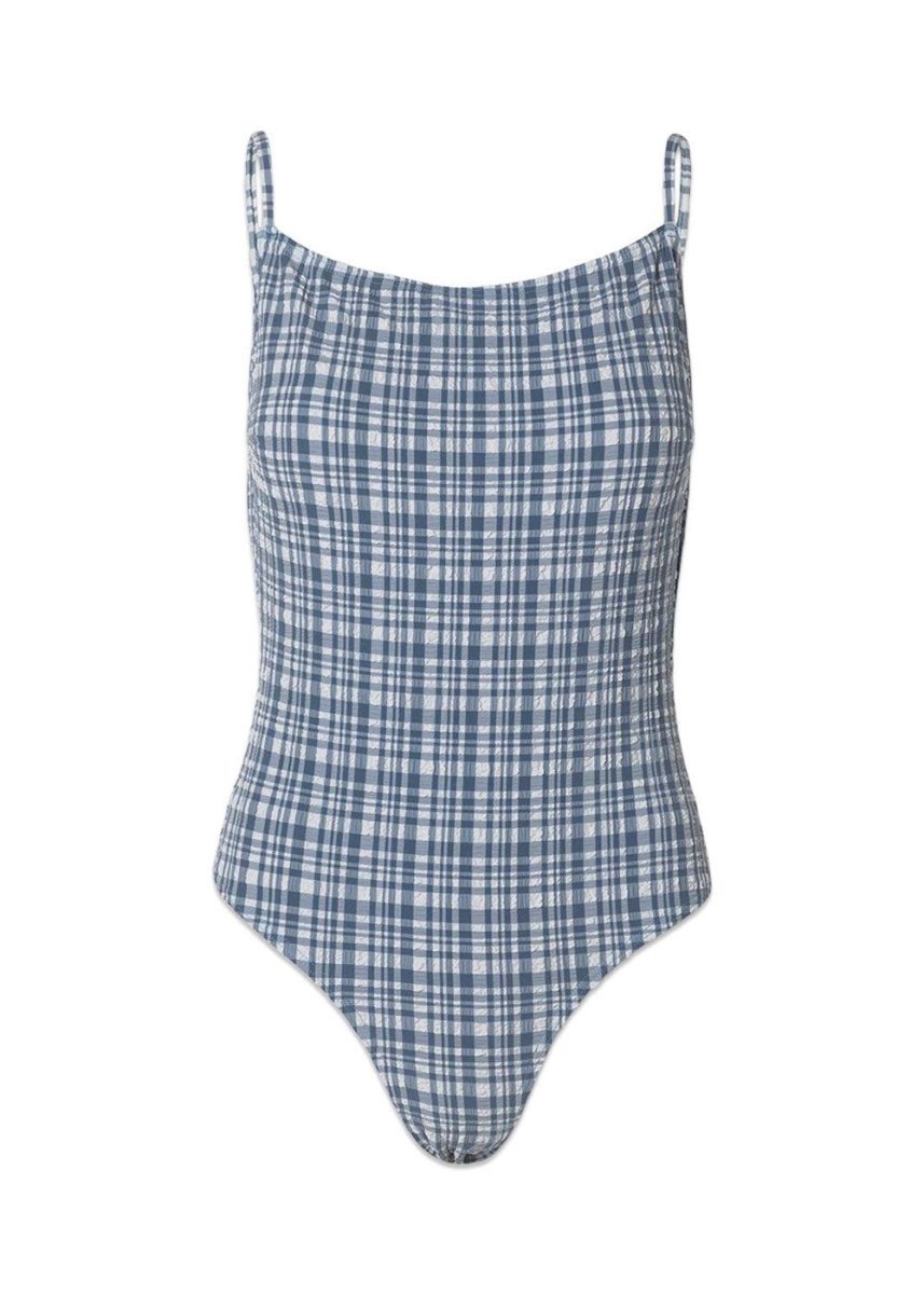BeckSöndergaards Eli Swimsuit - Blue Shadow. Køb badetøj her.