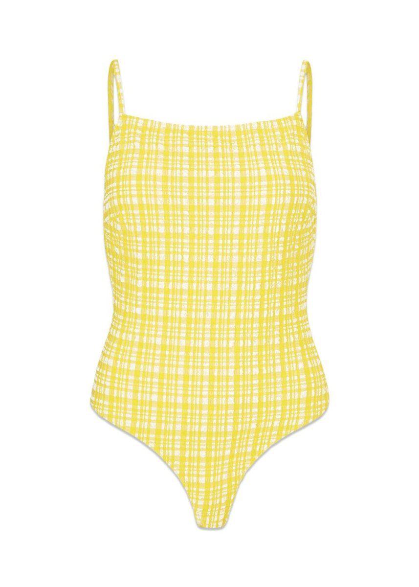 BeckSöndergaards Eli Swimsuit - Yellow. Køb badetøj her.
