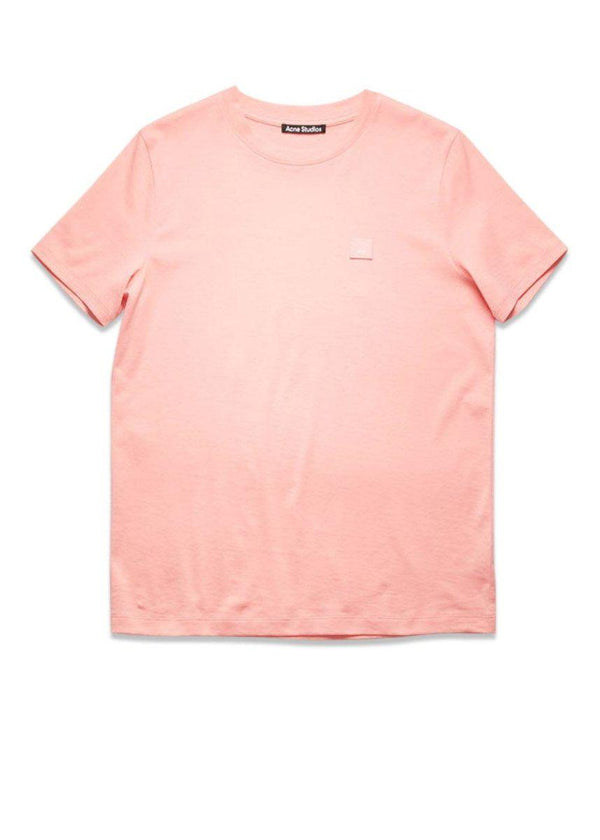 Acne Studios' Ellison Face - Blush Pink. Køb t-shirts her.