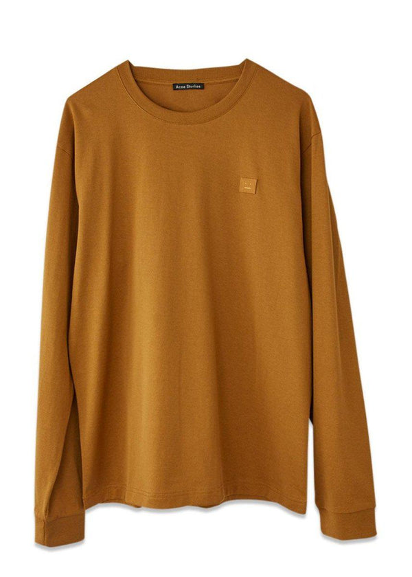 Acne Studios' Elwood Face - Caramel Brown. Køb sweatshirts her.