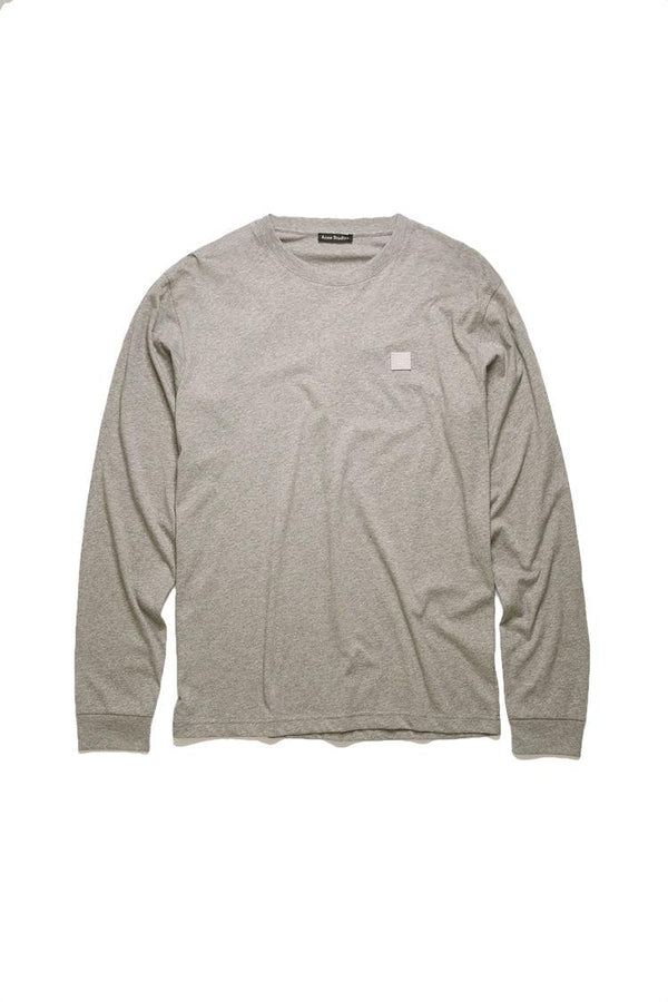 Acne Studios' Elwood Face - Light Grey. Køb sweatshirts her.