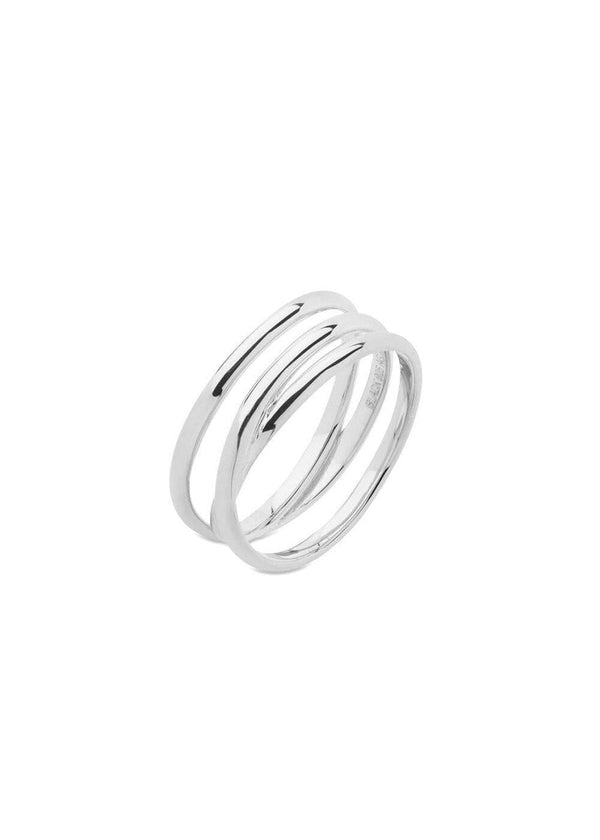 Maria Blacks Emilie Wrap Ring - Silver. Køb ringe her.