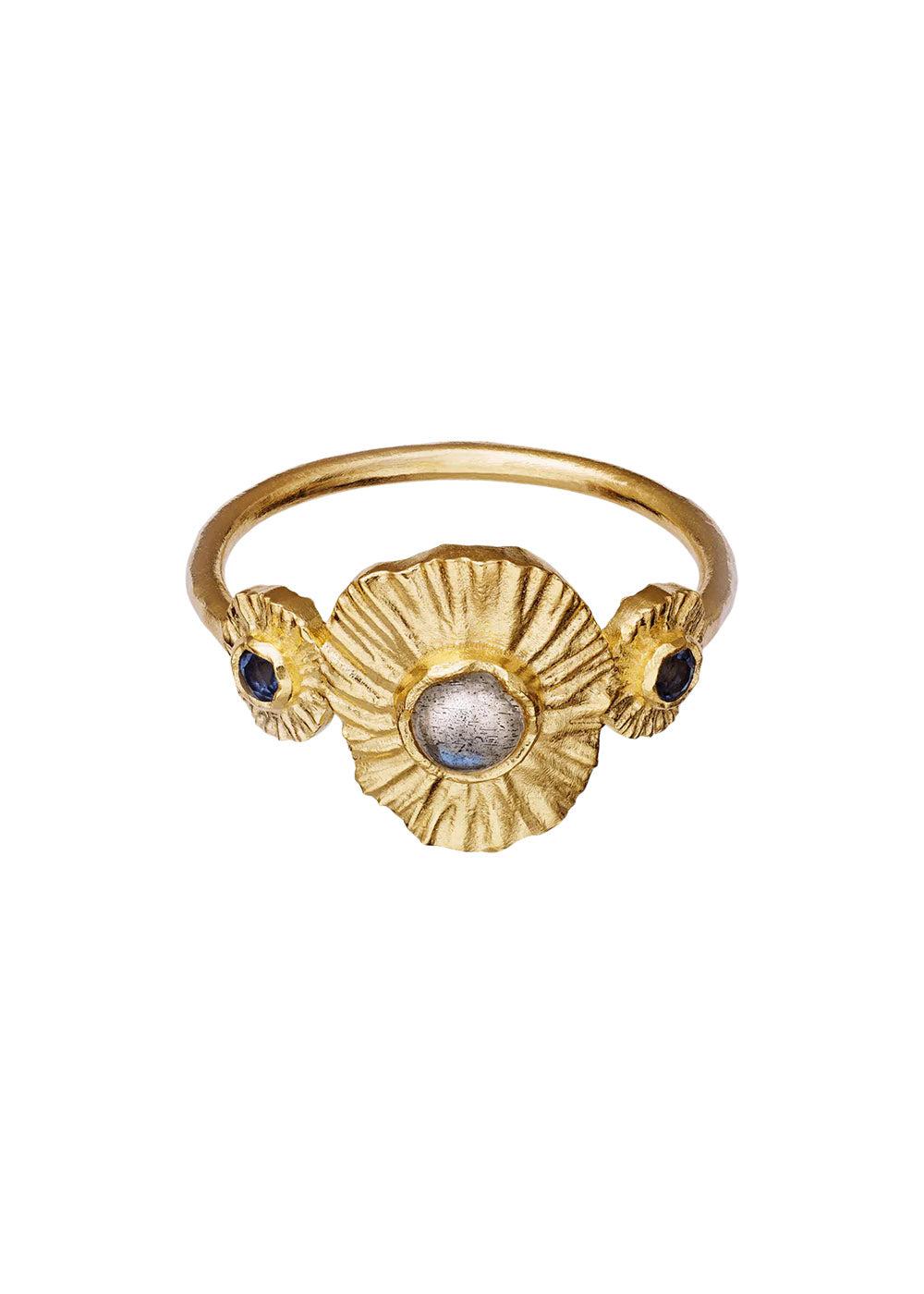 Maanestens Emmi ring - Sterling Silver (925) Gold Plated. Køb ringe her.