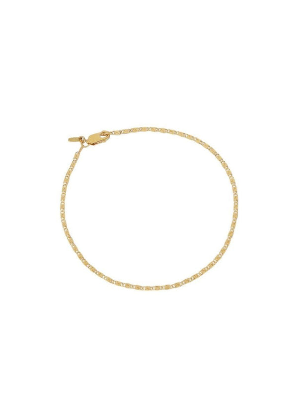 Jane Kønigs Envision S-Chain Bracelet - Gold Plated. Køb armbånd her.