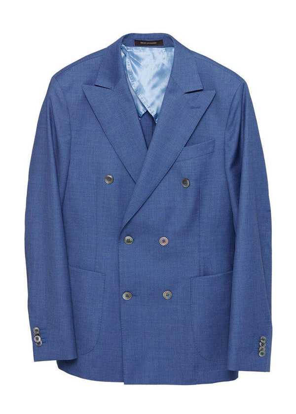 Oscar Jacobsons Erik Suit - Blue. Køb jakkesæt her.